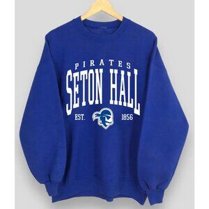 NCAA Seton Hall Pirates Varsity Teams Shirt Sweatshirt Retro Sweater